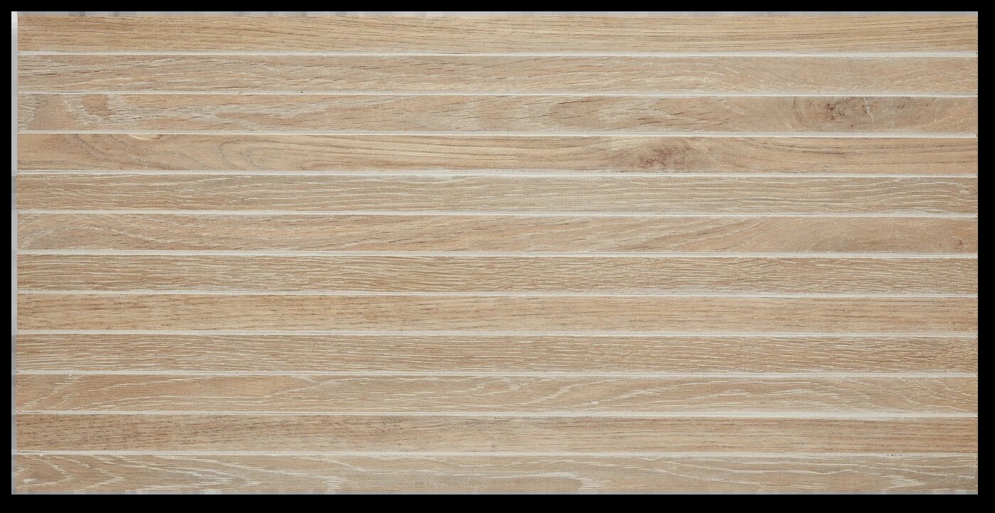Arizona Tile Bio Attitude Amber Straight Stack 1" × 24" Mosaic Porcelain Tile (SKU AT-BIOATTSS-AMBE)