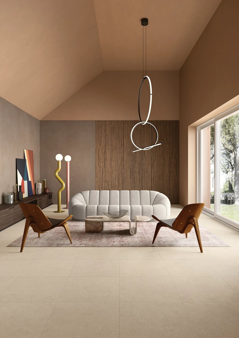 Arizona Tile Intense Beige 24" × 24" Porcelain Tile (SKU AT-INTENSE2424-BEIG)