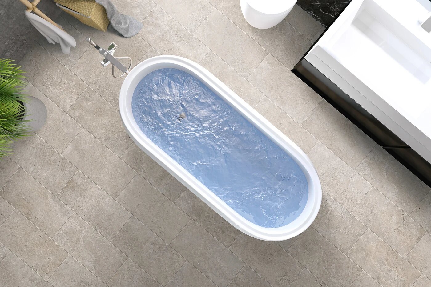 Arizona Tile Borgo Bronzo 2" × 2" Mosaic Porcelain Tile (SKU AT-BORGO22-BRON)