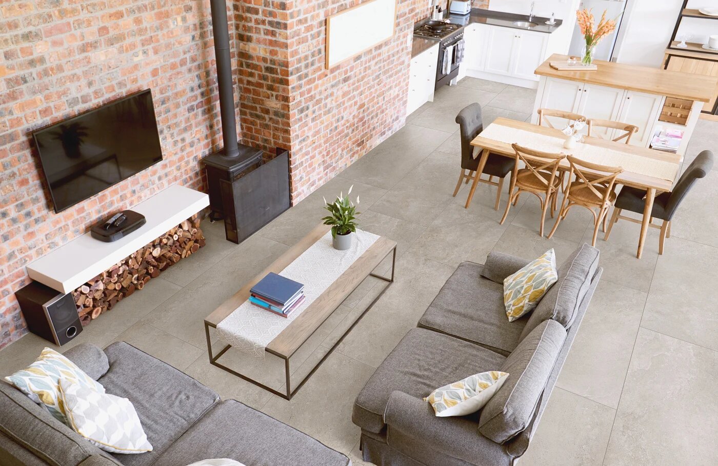 Arizona Tile Borgo Bronzo 24" × 48" Porcelain Tile (SKU AT-BORGO2448-BRON)