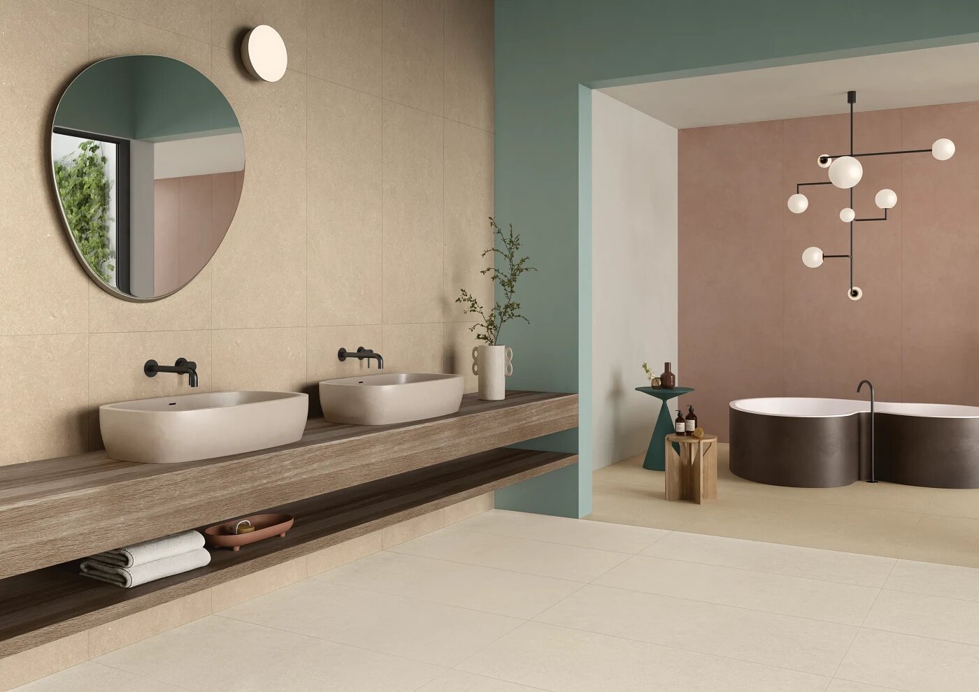 Arizona Tile Intense Clair 24" × 48" Porcelain Tile (SKU AT-INTENSE2448-CLAI)