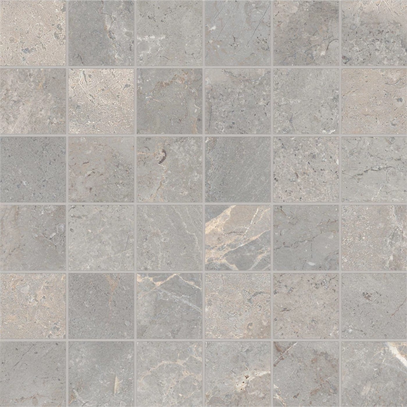 Arizona Tile Anthea Earth 2" × 2" Mosaic Porcelain Tile (SKU AT-ANTHEA22-EART)