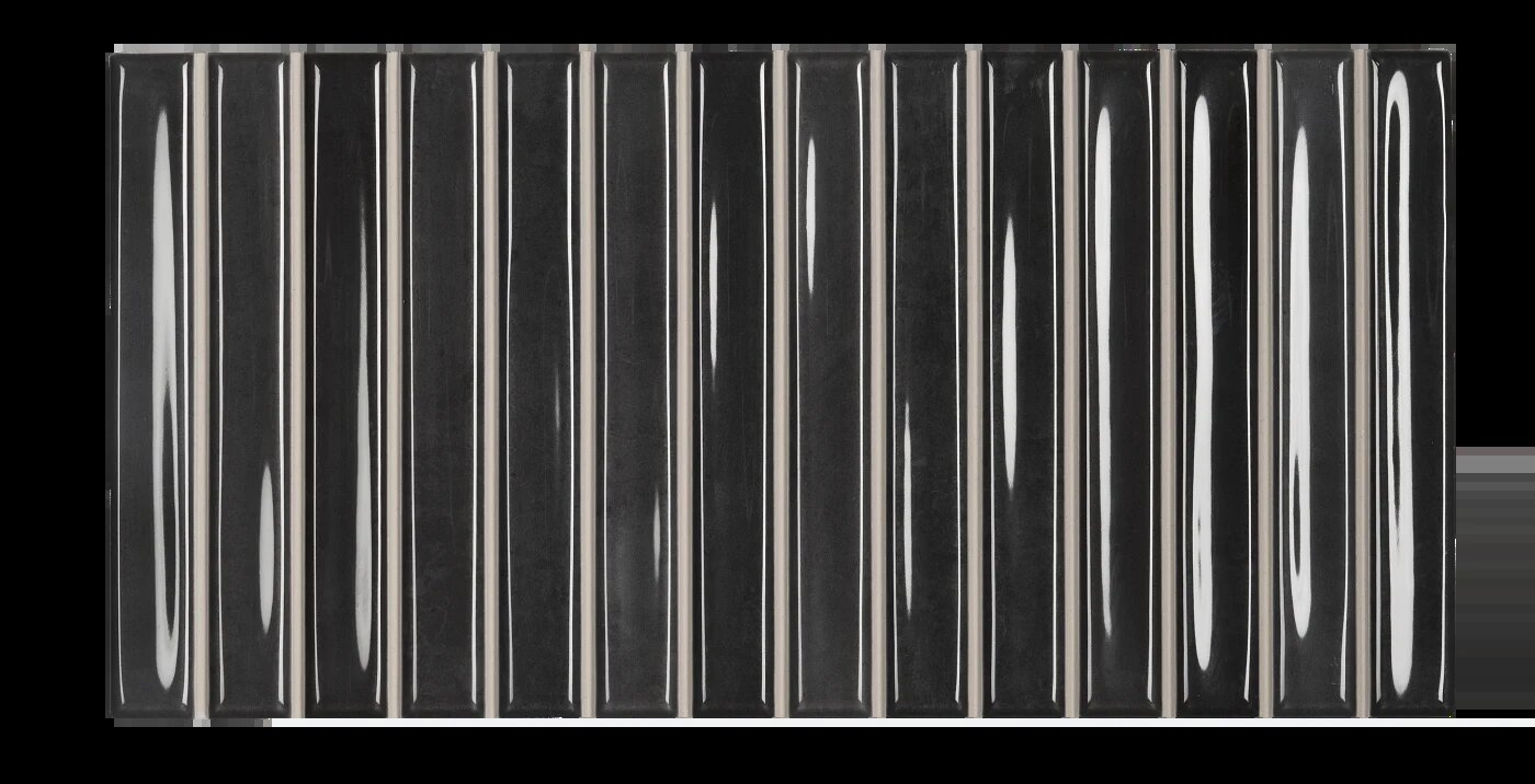 Arizona Tile Flash Bars Graphite 5" × 10" Scored Bar Porcelain Tile (SKU AT-FLASHB510S-GRAP)