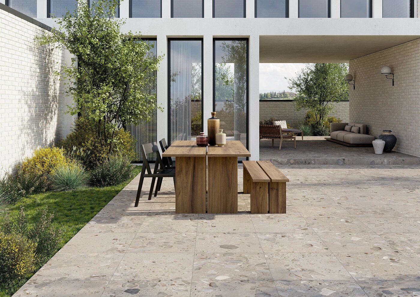 Arizona Tile Themar Grigio Savoia 24" × 24" Porcelain Tile (SKU AT-THEMAR2424-GRIG)