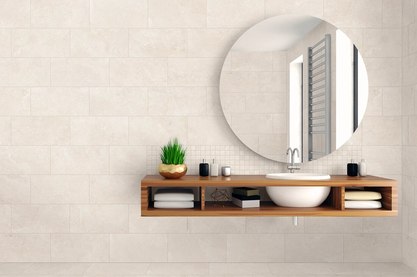 Arizona Tile Borgo Luce 2" × 2" Mosaic Porcelain Tile (SKU AT-BORGO22-LUCE)