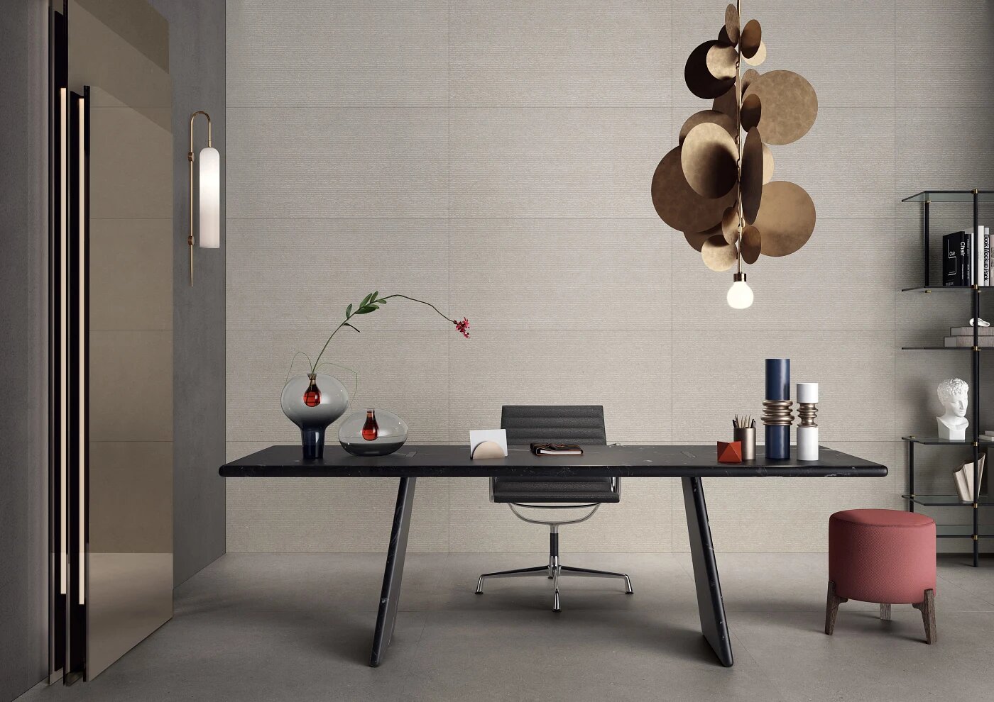 Arizona Tile Intense Perle 24" × 48" Porcelain Tile (SKU AT-INTENSE2448-PERL)