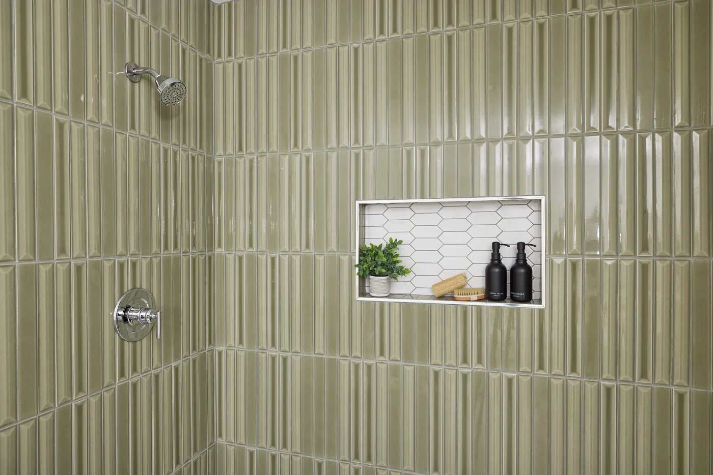Arizona Tile Gem Salvia 2" × 16" Field Porcelain Tile (SKU AT-GEM216-SALV)