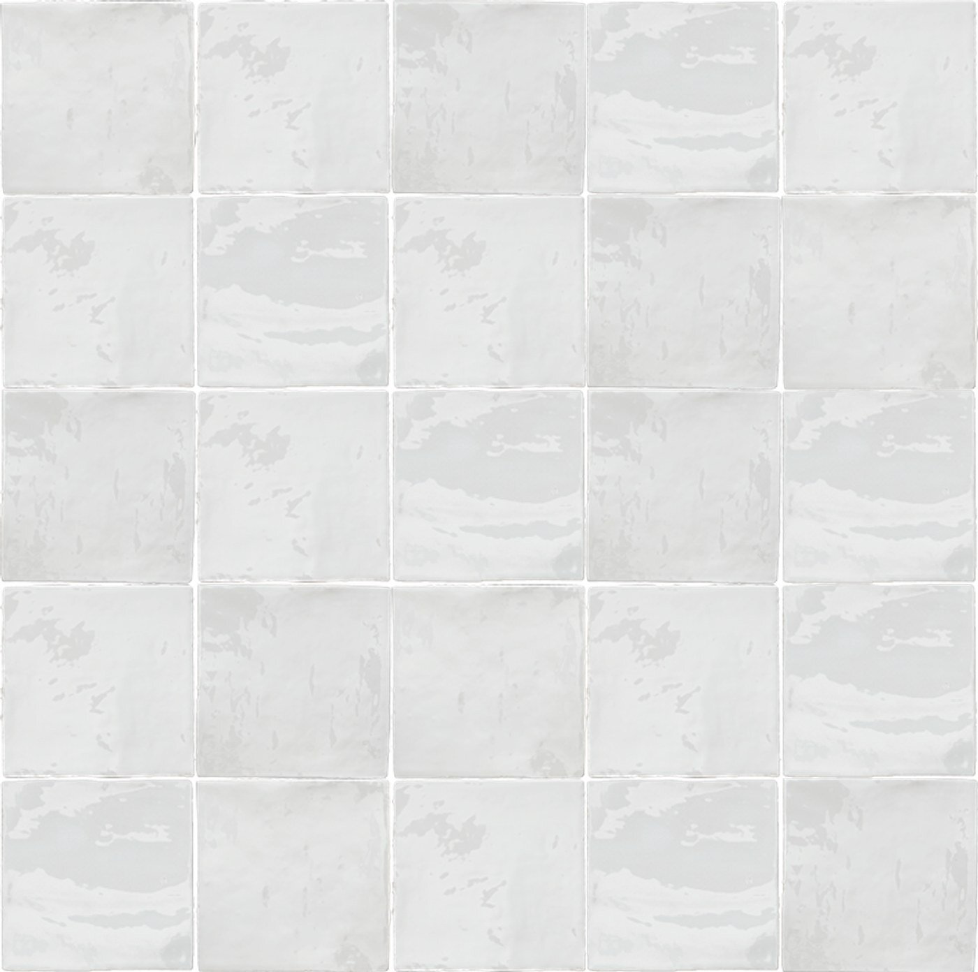 Arizona Tile Flash White 5" × 5" Porcelain Tile (SKU AT-FLASH55-WHIT)