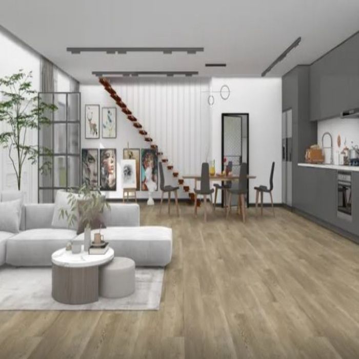 EURO OAK FLOOR BRAN LC7910 LA CASTLE COLLECTION 9 INCH WIDE WATERPROOF SPC LUXURY VINYL FLOORING 