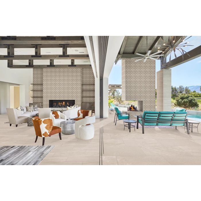 Arizona Tile Curve Beige Porcelain Tile — Field Tile & Mosaics, All Sizes