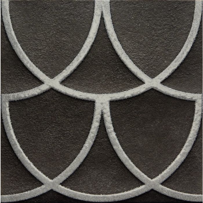 Arizona Tile Curve Black Porcelain Tile — Field Tile & Mosaics, All Sizes