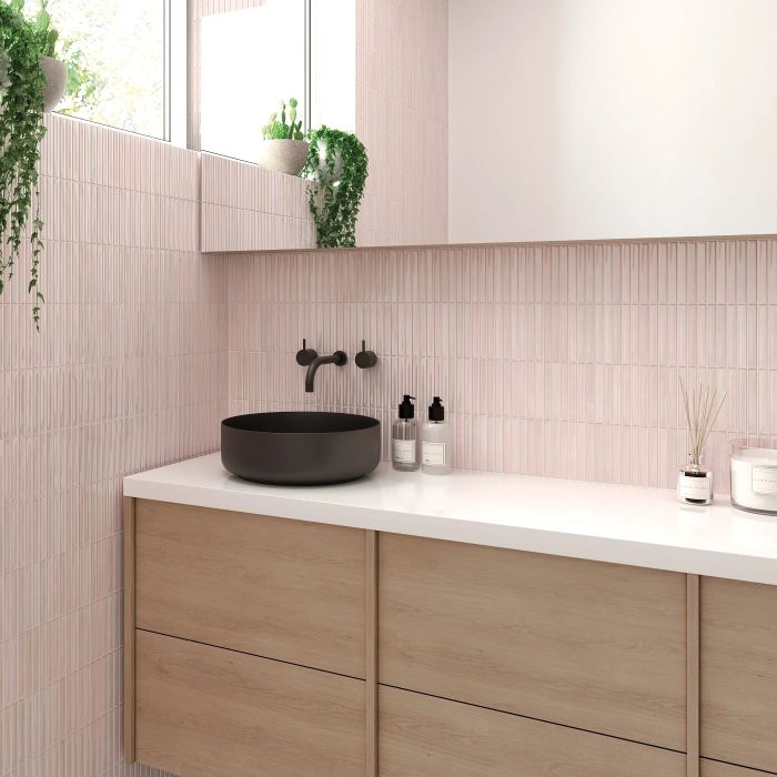 Arizona Tile Flash Bars Blush Porcelain Tile — Field Tile & Mosaics, All Sizes