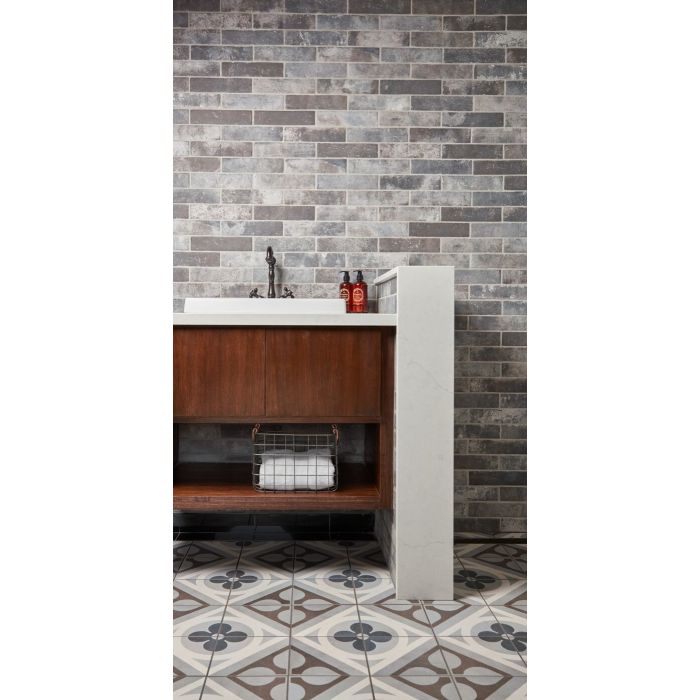 Arizona Tile Castle Brick Grey Porcelain Tile — Field Tile & Mosaics, All Sizes