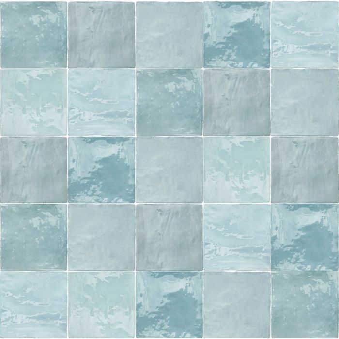Arizona Tile Flash Light Blue Porcelain Tile — Field Tile & Mosaics, All Sizes