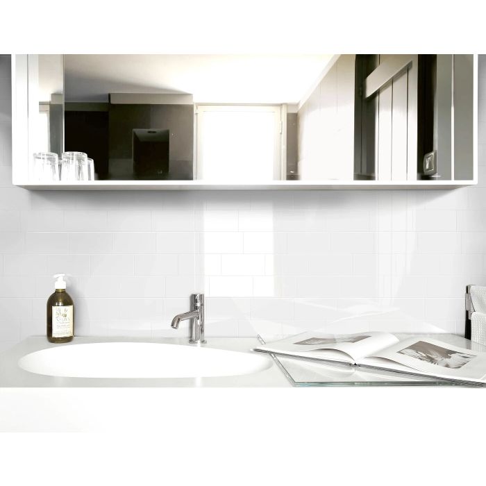 Arizona Tile Arte White Porcelain Tile — Field Tile & Mosaics, All Sizes