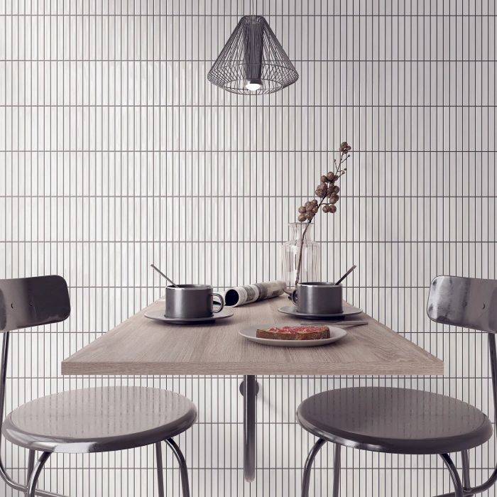 Arizona Tile Flash Bars White Porcelain Tile — Field Tile & Mosaics, All Sizes