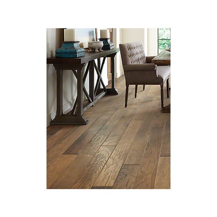ANDERSON, FORA HICKORY, BERNINA HICKORY COLLECTION, AA791-12005, 5 INCH WIDE HEAVY SCRAPED HICKORY, SHAW ANDERSON WOOD FLOORING