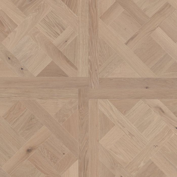 Anderson Tuftex FRENCH BUFF AA849-11101 — Provincial Parquet pattern, overhead view