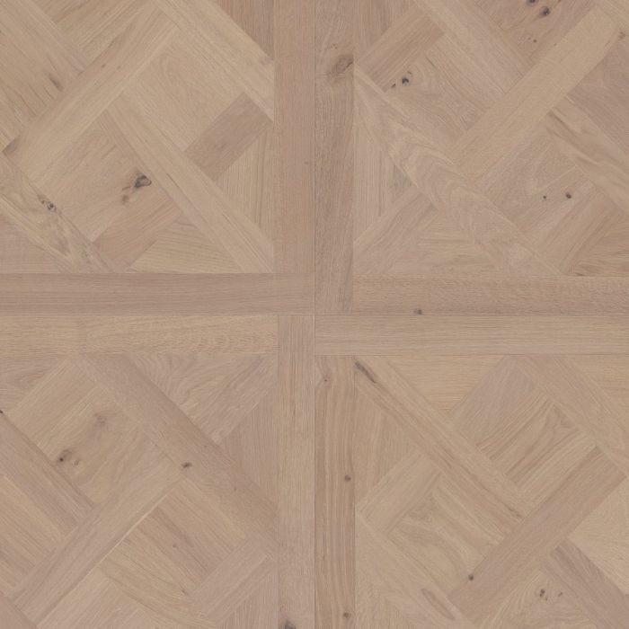 Anderson Tuftex ASHEN AA849-15041 — Provincial Parquet pattern, overhead view