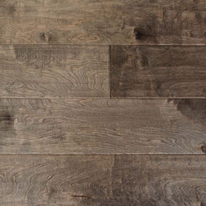 OASIS BIRCH MERCURY, GALAXY COLLECTION, D65-OT02, 6.5 INCH WIDE, DISTRESSED HARDWOOD FLOORING