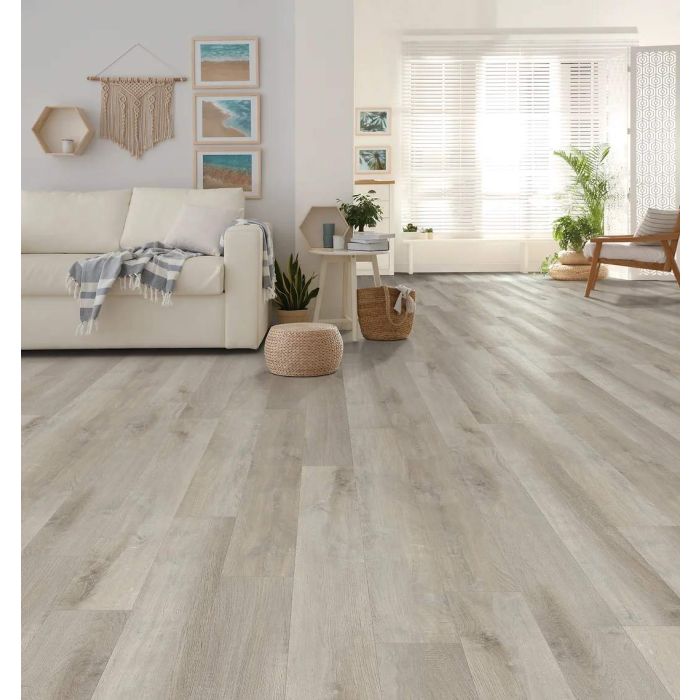 LUX EARL GREY GLENN MANOR COLLECTION 7 INCH WIDE SPC LUXURY VINYL FLOORING