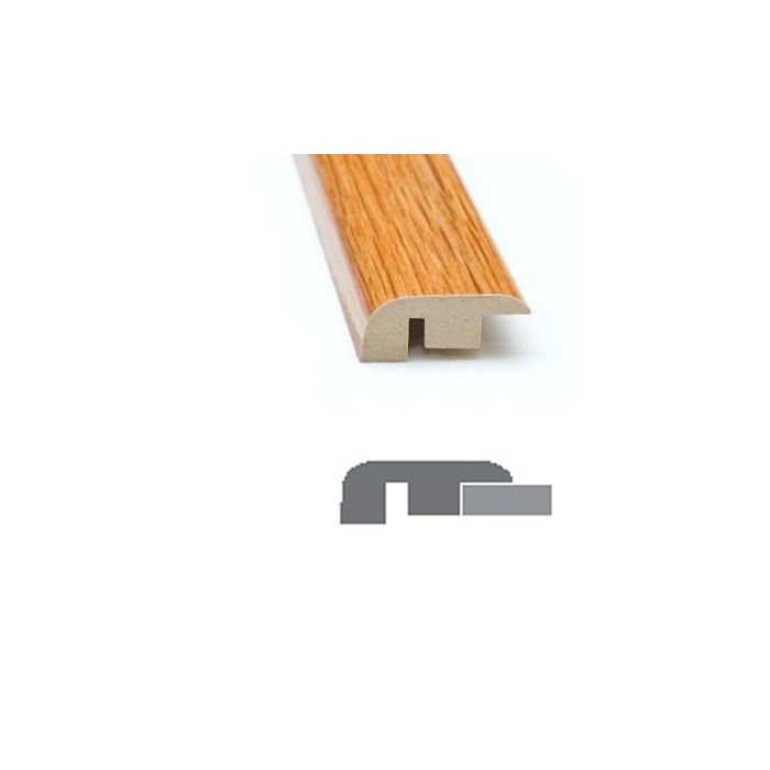 LAMINATE END CAP OR SQUARE NOSE 