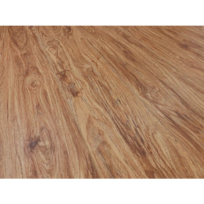 GemCore Hickory — Opal Collection plank, angle view (REWLVTGC20HY-V)