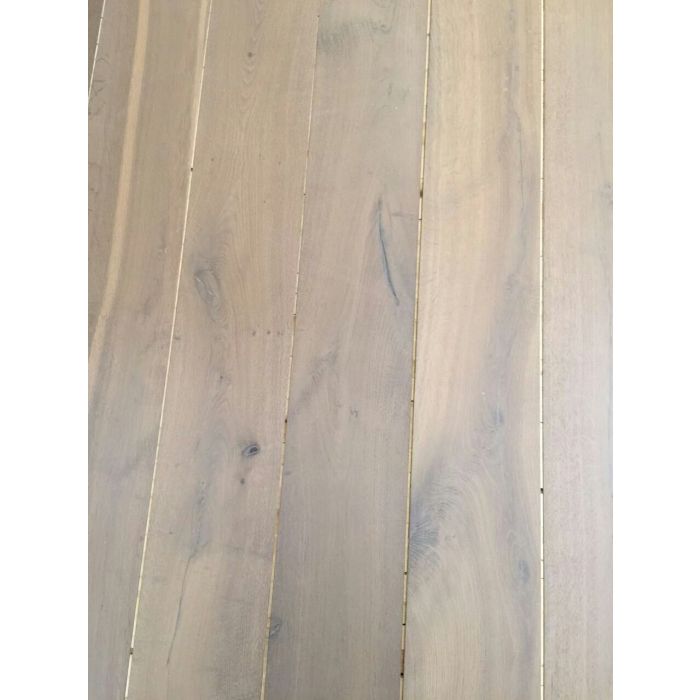 OASIS LIGHTHOUSE 3, OLD CARMEL COLLECTION, OC03, 8 3/4 INCH WIRE BRUSHED RUSTIC WHITE OAK, HARDWOOD FLOORING 