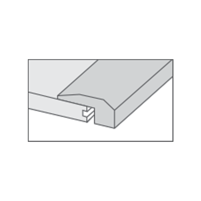 END CAP PROVENZA HARDWOOD MOLDING ALL COLORS
