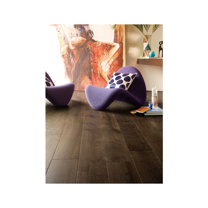 MEDITERRANEAN COLLECTION, SARGON MCSN094, CALIFORNIA CLASSICS, 8 INCH WIDE AGED WIRE BRUSHED FRENCH OAK