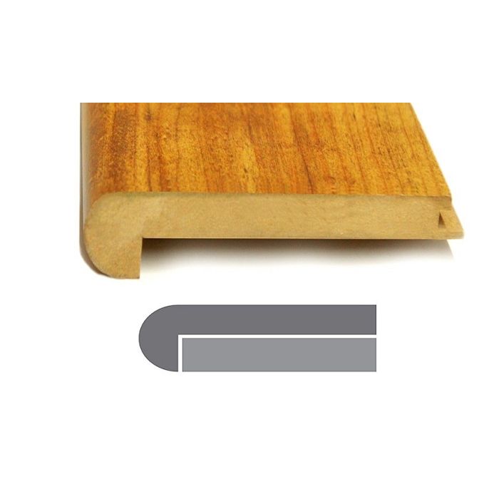 LAMINATE FLUSH STAIR NOSING 
