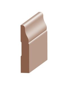 EL & EL #711 7/16" x 2-1/2" MDF Ultralight Baseboard - 310BMUL