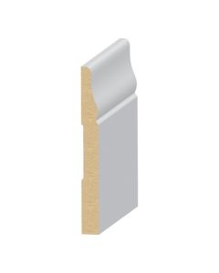 EL & EL #711 Base 7/16" x 4-3/16" MDF Light Density Baseboard - 311LDF-4