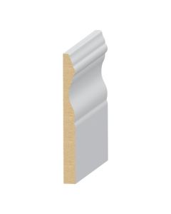 EL & EL Cape Cod 7/16" x 3-7/8" MDF Ultralight Baseboard - 313MUL