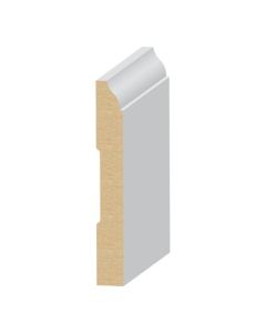 EL & EL Coronado #620 Base 9/16" x 4-1/4" MDF Ultralight Baseboard - 314MUL-4