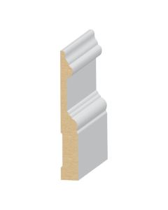 EL & EL Santa Clara/Crescent 9/16" x 4-1/4" MDF Ultralight Baseboard - 326MUL
