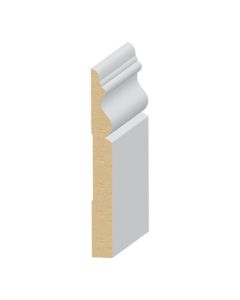 EL & EL Victorian/Newport 9/16" x 5" MDF Ultralight Baseboard - 330MUL
