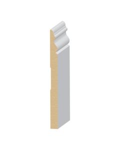 EL & EL Victorian/Newport 9/16" x 8" MDF Ultralight Baseboard - 331MUL