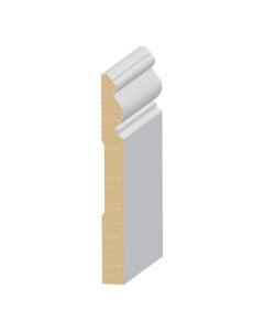 EL & EL Santa Fe/#175 9/16" x 5-1/4" MDF Ultralight Baseboard - 338MUL-5