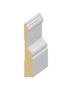 EL & EL Santa Clara/Crescent 9/16" x 3-1/2" MDF Ultralight Baseboard - 339MUL
