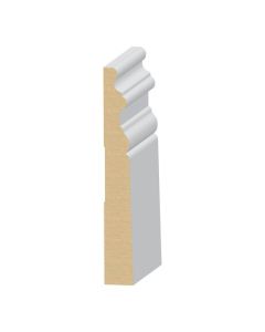 EL & EL Savannah 1" x 7-3/8" MDF Ultralight Baseboard - 379MUL