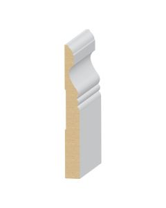 EL & EL Carolina/Palisade 5/8" x 6" MDF Ultralight Baseboard - 385MUL