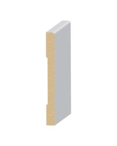EL & EL 1 Eased Edge Craftsman 1/2" x 5-1/2" MDF Ultralight Baseboard - 387MUL-5