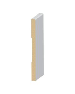 EL & EL 1 Eased Edge Craftsman 1/2" x 7-1/4" MDF Ultralight Baseboard - 387MUL-7