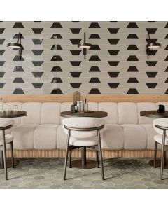 Arizona Tile Trapez Black Porcelain Tile — Field Tile & Mosaics, All Sizes
