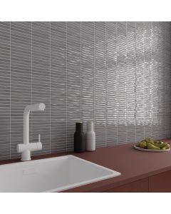 Arizona Tile Flash Bars Cool Grey Porcelain Tile — Field Tile & Mosaics, All Sizes