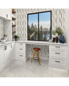 Arizona Tile Trav Ivory Porcelain Tile — Field Tile & Mosaics, All Sizes