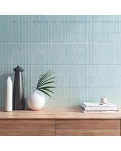 Arizona Tile Flash Bars Light Blue Porcelain Tile — Field Tile & Mosaics, All Sizes