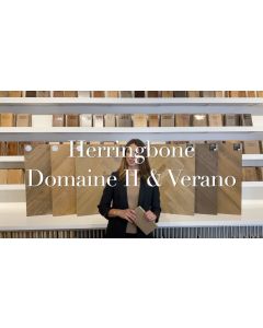 Monarch Plank Domaine II Verte Herringbone European Oak Engineered Hardwood Flooring