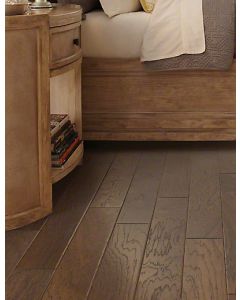 ANDERSON, COPPER HICKORY, BENTLEY COLLECTION, AA773-12000, 5 INCH WIDE WIRE BRUSHED HICKORY, SHAW ANDERSON WOOD FLOORING